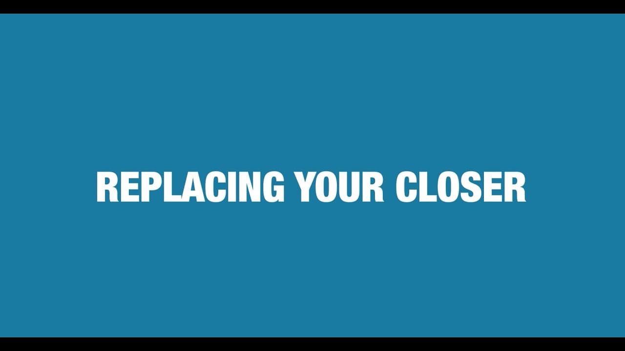 How to replace your closer with a Wright Closer