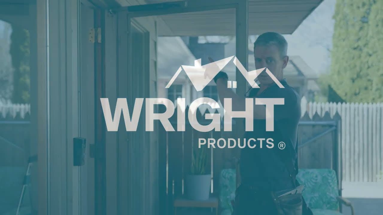 How to Install a Wright Products Wind Chain on Your Screen or Storm Door